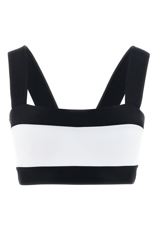 'Plonge' bikini top - 'Active' line Black-grey