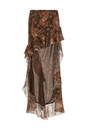 'Camelia' skirt Brown