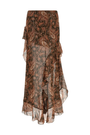 'Camelia' skirt Brown