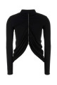 Black stretch viscose shirt ALEXANDER WANG (1CC1261215)