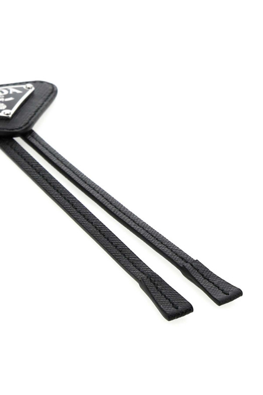 Black leather necklace Black PRADA (2IC027QHH)