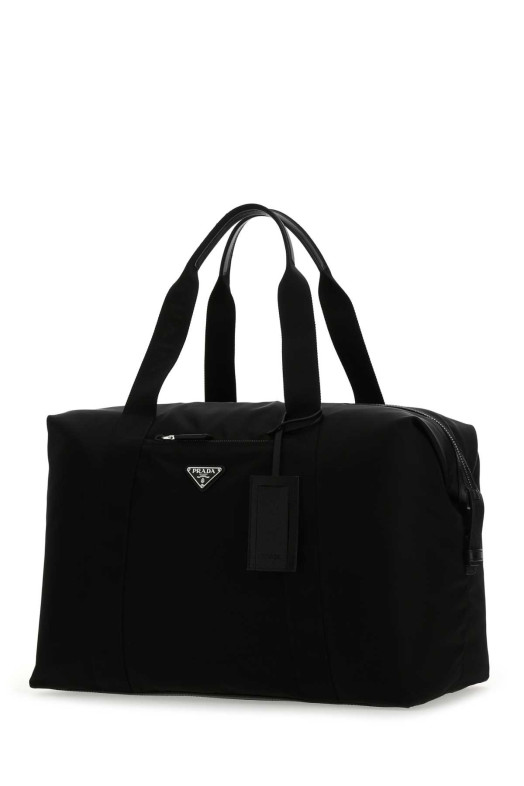 Black nylon travel bag Black PRADA (2VC7962DMH)