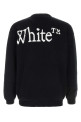 Black cotton sweater OFF WHITE (44MHE20QS26K00)