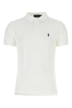 White piquet Polo shirt POLO RALPH LAUREN (710666998)