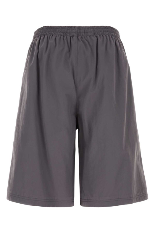 Двухцветные бермуды из технической ткани BALENCIAGA (866539TUO05)