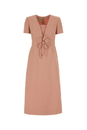 Pink wool blend dress VALENTINO GARAVANI (8B0VAKG51CF)