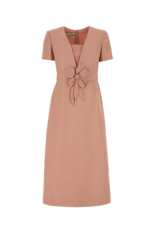 Pink wool blend dress VALENTINO GARAVANI (8B0VAKG51CF)