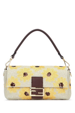 BAGUETTE DENIM RICAMO F FENDI (8BR600AWVO)