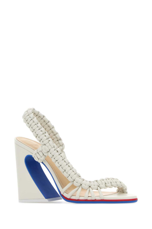White leather Fendi Arc sandals FENDI (8X8917AWL0)