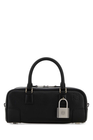Black leather Amazona 23 handbag Black LOEWE (A039N23X07)