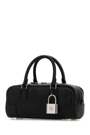 Black leather Amazona 23 handbag Black LOEWE (A039N23X07)