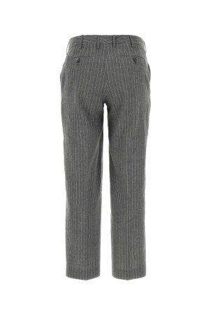 Embroidered linen blend Emma pant PT TORINO (CDVSEAZ00STDLB09)