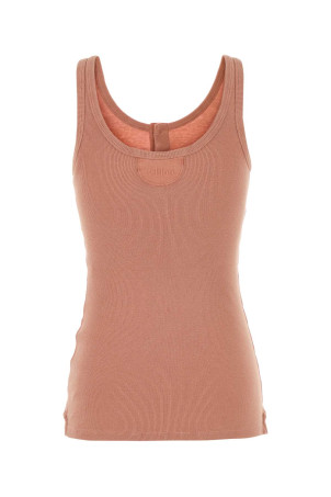 Dark pink cotton tank top CHLOE (CH26UJH02089)