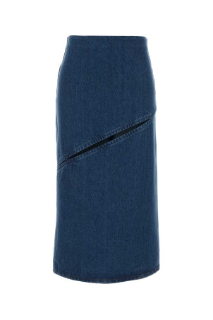 Denim skirt JIL SANDER (J03MA0303J45352)