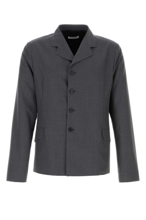 Dark grey wool blazer JIL SANDER (J21BN0232J40249)