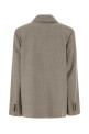 Melange grey twill Norma blazer Beige LOULOU DE SAISON (NORMA)