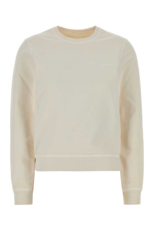 Ivory cotton sweatshirt MAISON MARGIELA (S29GU0085S25520)