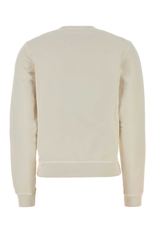 Ivory cotton sweatshirt MAISON MARGIELA (S29GU0085S25520)