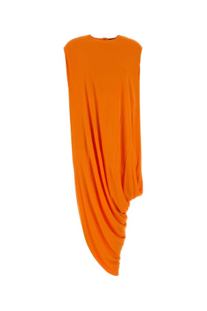Orange crepe top TOM FORD (TSJ647FAX162)