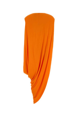 Orange crepe top TOM FORD (TSJ647FAX162)