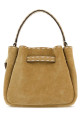 Beige suede bucket bag Blue TORY BURCH (183173)
