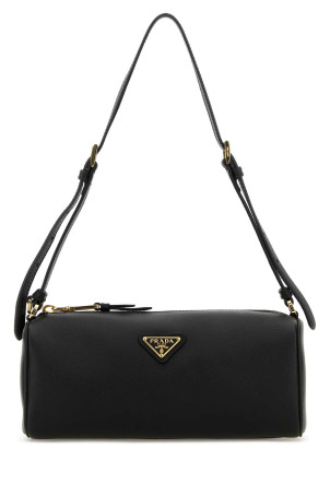 Black leather shoulder bag Black PRADA (1BC239VOVO2CYS)