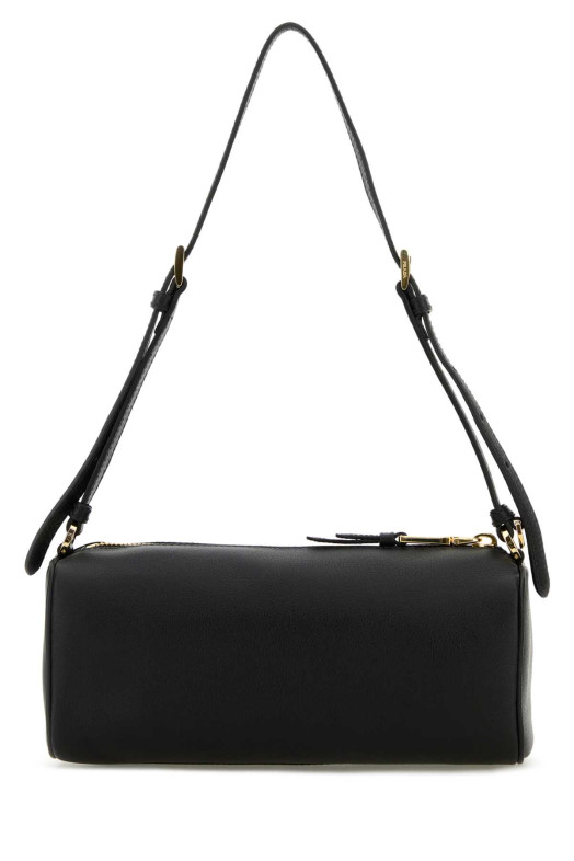Black leather shoulder bag Black PRADA (1BC239VOVO2CYS)