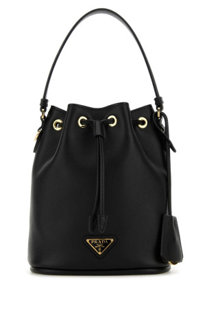Black leather Re-Edition 1978 bucket bag Black PRADA (1BE067VWOH2CYS)