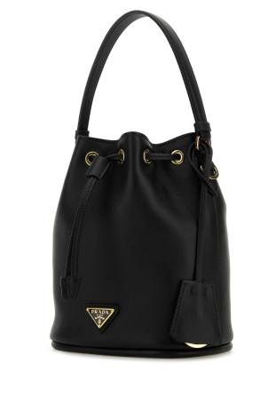 Black leather Re-Edition 1978 bucket bag Black PRADA (1BE067VWOH2CYS)