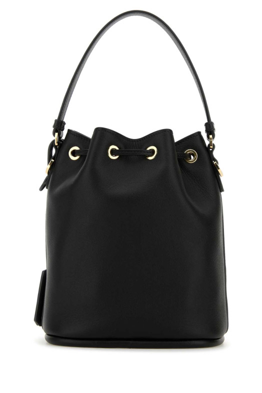 Black leather Re-Edition 1978 bucket bag Black PRADA (1BE067VWOH2CYS)
