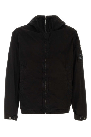 Black cotton jacket Black C.P. COMPANY (20CMOW075A110324G)