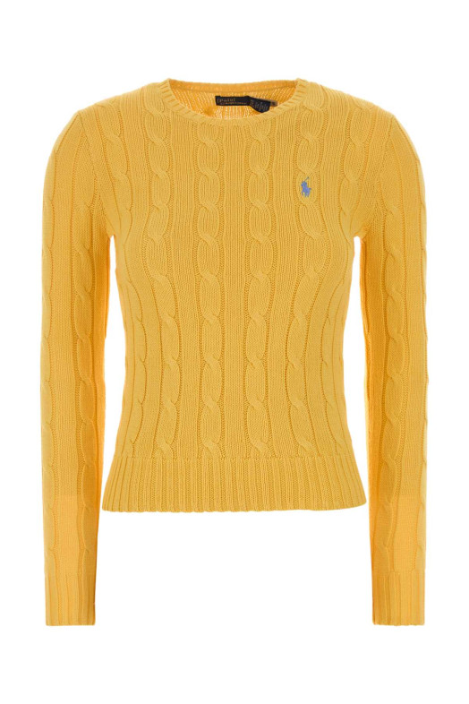 Dark yellow cotton sweater POLO RALPH LAUREN (211971869)