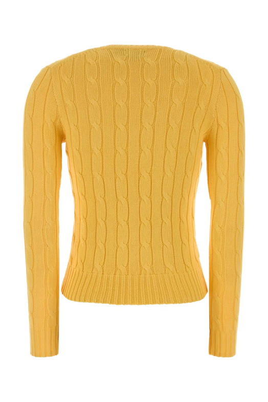 Dark yellow cotton sweater POLO RALPH LAUREN (211971869)