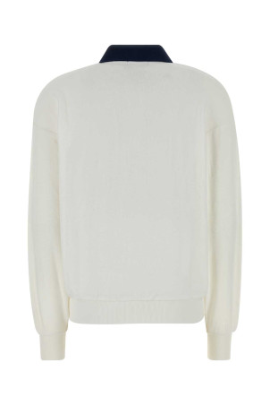 Біла махрова сорочка-поло POLO RALPH LAUREN (211A12737)