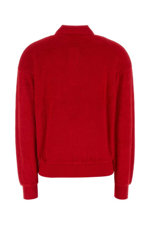 Поліестерова сорочка-поло червоного кольору, синя POLO RALPH LAUREN (211A12737)