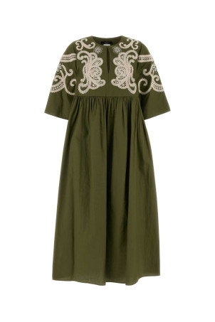 Army green cotton Tilde dress WEEKEND (2615221012600)