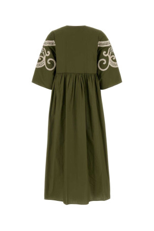 Army green cotton Tilde dress WEEKEND (2615221012600)