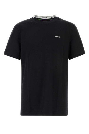 Black piquet t-shirt BOSS (50575207)