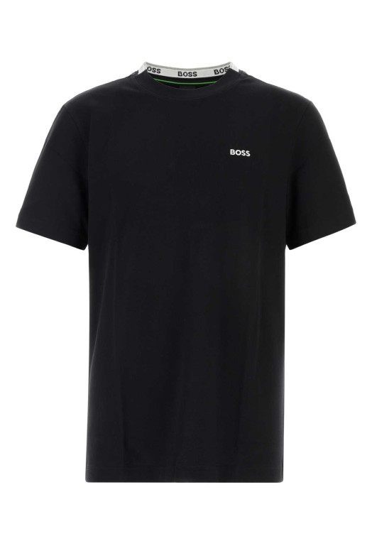 Black piquet t-shirt BOSS (50575207)