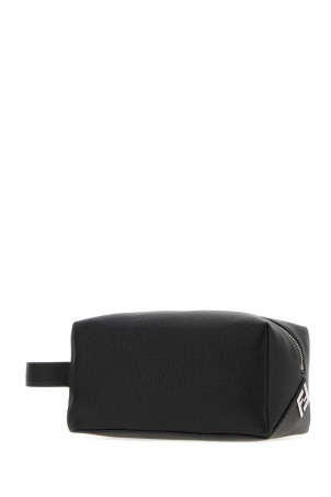 Black leather Fendi Lui beauty case Black FENDI (7N0170ASIH)