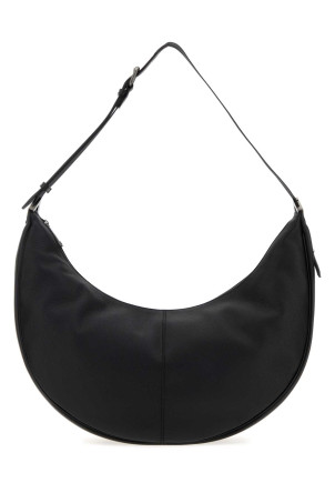 Black leather shopping bag FENDI (7VA691ASIH)