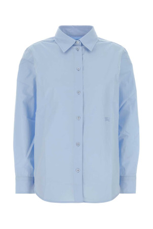 Light blue poplin shirt BURBERRY (8123704)