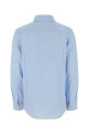 Светло-голубая рубашка из поплина BURBERRY (8123704)