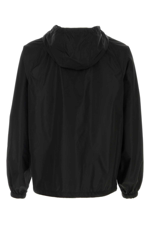 Black nylon windbreaker Black BURBERRY (8124327)