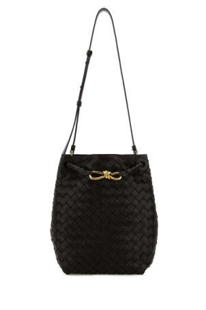 Dark brown leather small Andiamo bucket bag BOTTEGA VENETA (855759VCPP1)