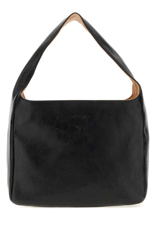 Black leather Brick shoulder bag OUR LEGACY (A2248BBL)