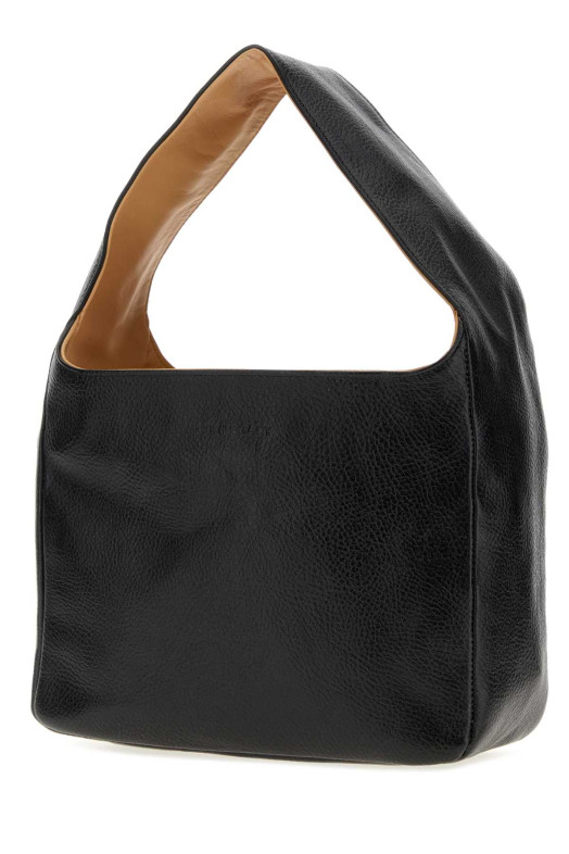 Black leather Brick shoulder bag OUR LEGACY (A2248BBL)