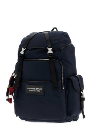 Рюкзак із темно-синьої тканини DSQUARED (BPM012961700001) DSQUARED2