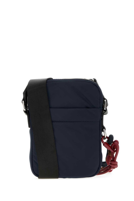 Сумка через плечо из ткани темно-синего цвета DSQUARED (CBM007661700001) DSQUARED2