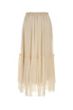 Cream crepe skirt White CHLOE (CH26UJU70001)